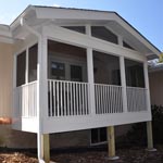 Porches Installed by Lawrenceville Home Improvement