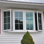 Bow Windows Installed by Lawrenceville Home Improvement