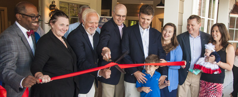 Ribbon Cutting at Lawrencville's New Showroom